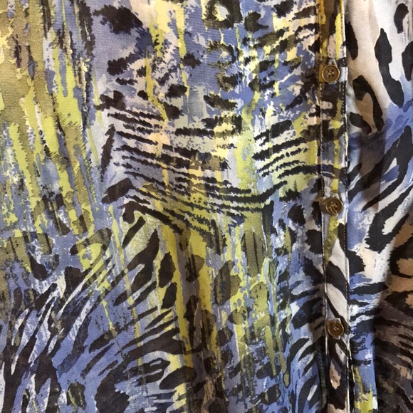 Roz & Ali Tie Front Blouse - Picture 3 of 6